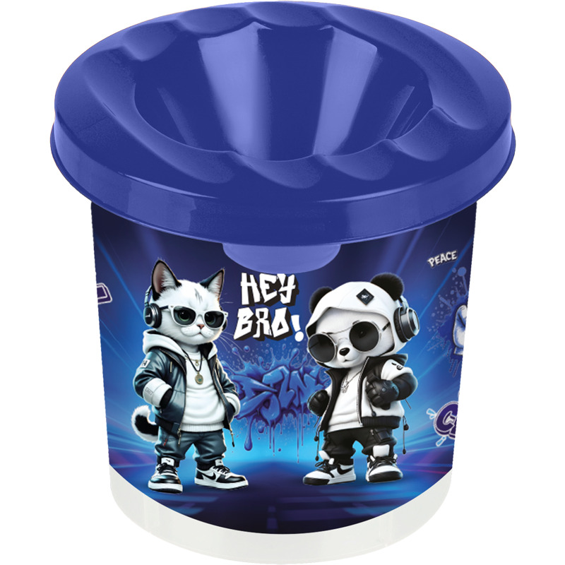 стакан для кистей "непроливайка" devente hey bro Стакан для кистей "непроливайка" devente hey bro