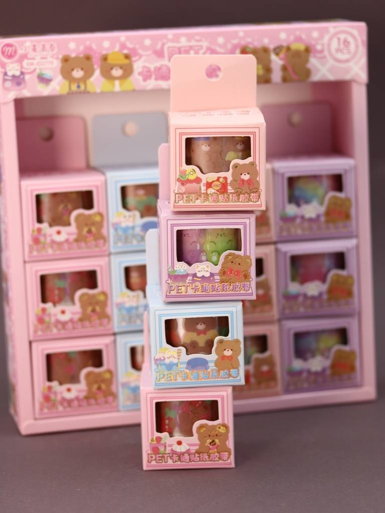 клейкая лента декор. "pet cartoon" mix Клейкая лента декор. "pet cartoon" mix