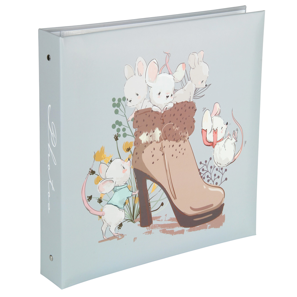 Альбом для фото на 500 ф. 10х15см "мышата"