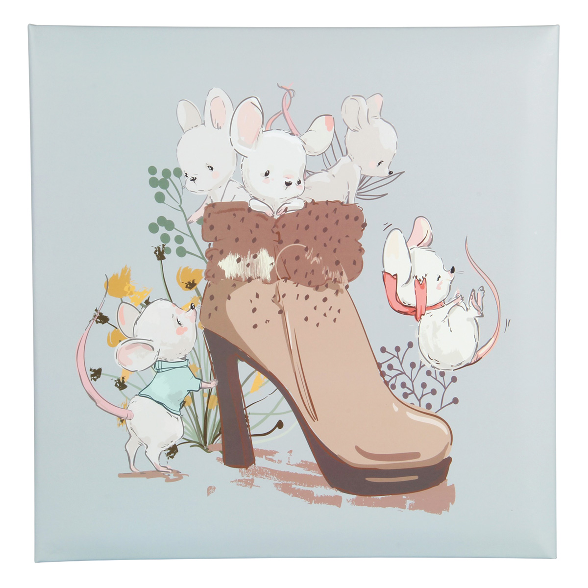 Альбом для фото на 500 ф. 10х15см "мышата"