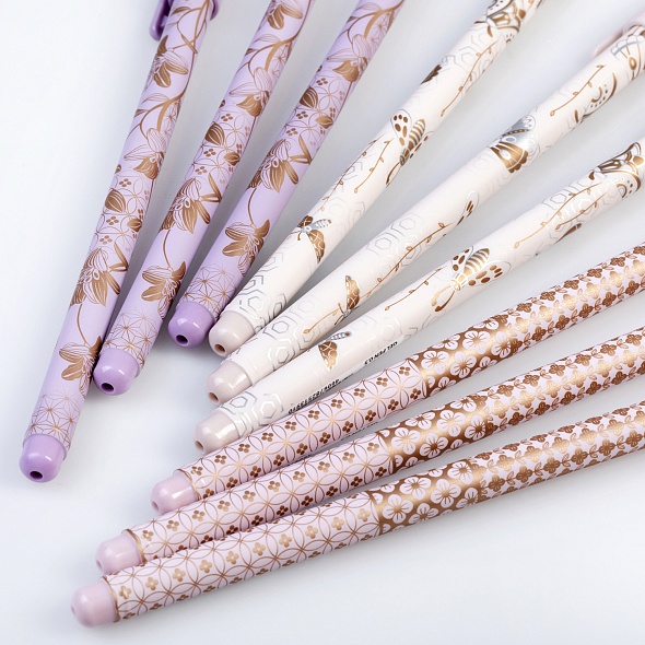 Ручка гел. "hatber muse" черная 0,5мм