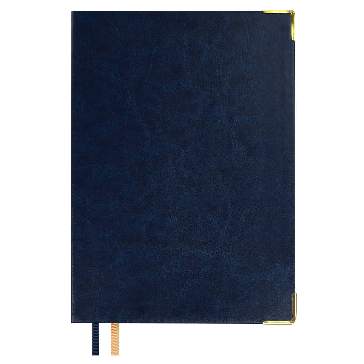 Ежедневник недатир. а5 escalada "сариф. #думай как миллиардер" синий с золотым срезом,тонир.блок,металл.уголок,кож.зам.