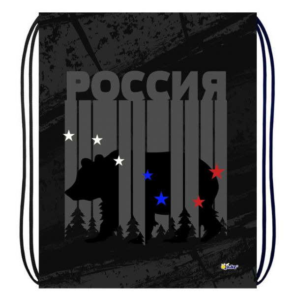 Сумка для обуви оникс "россия" 33х42см