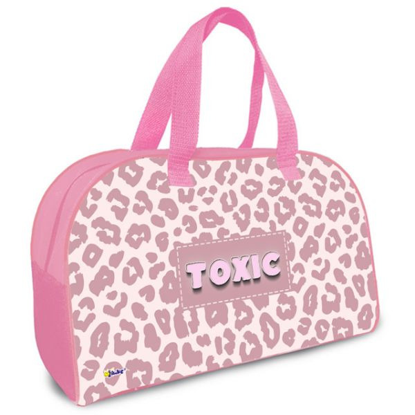 Сумка для доп.занятий оникс "леопардовый принт" 35х23х14,5см