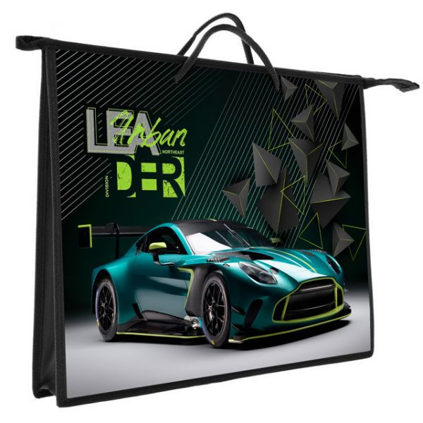 Папка-портфель для чертежей а3 оникс "автолидер" пластик