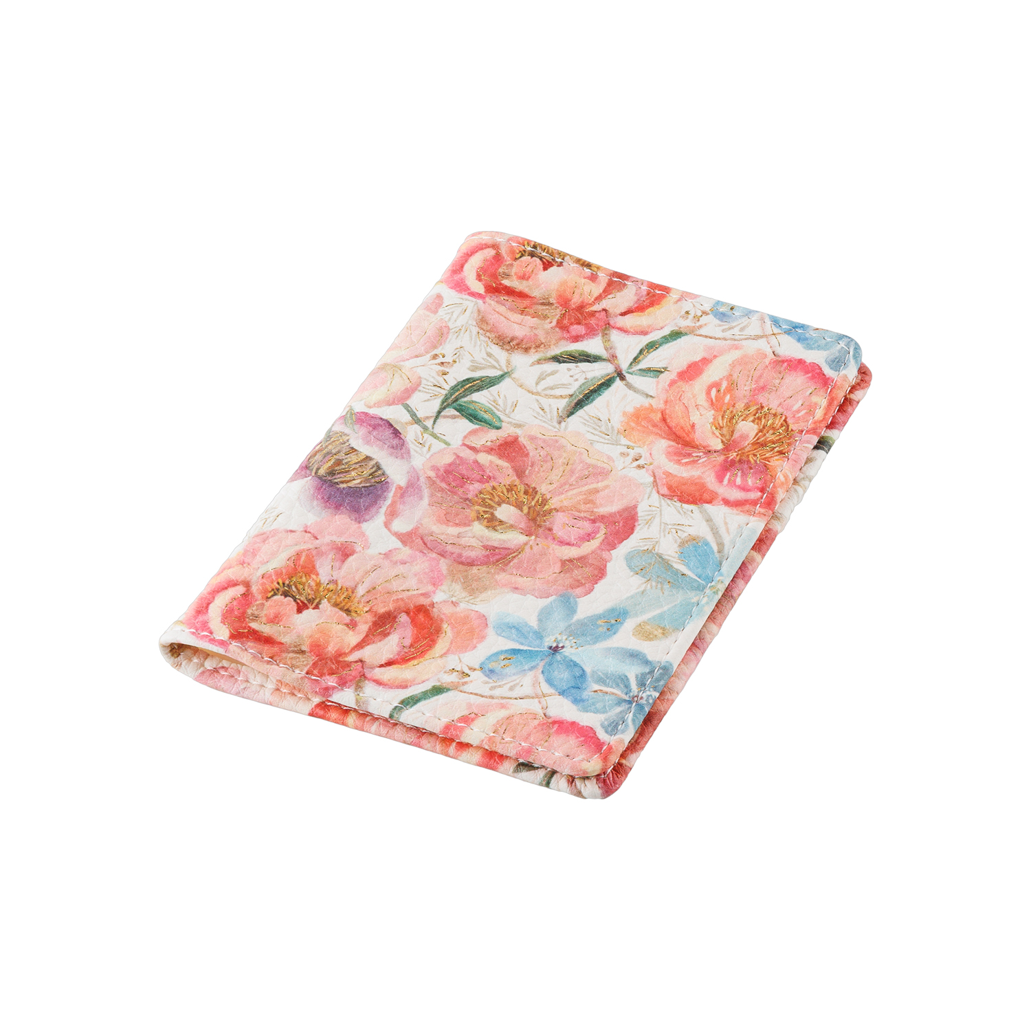 Обложка д/паспорта кож.зам. bruno visconti "flora. цветочная феерия"