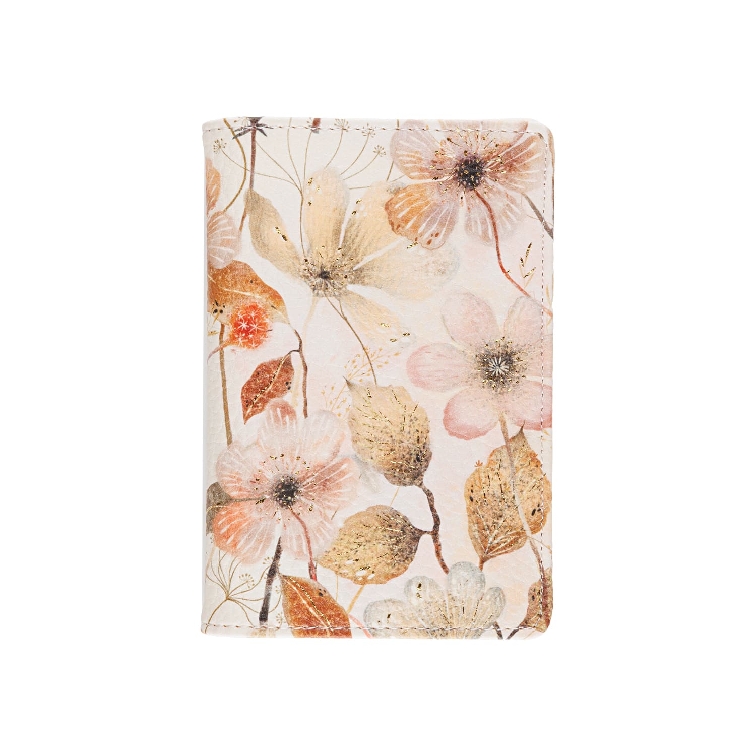 Обложка д/паспорта кож.зам. bruno visconti "flora. pastel blooms"