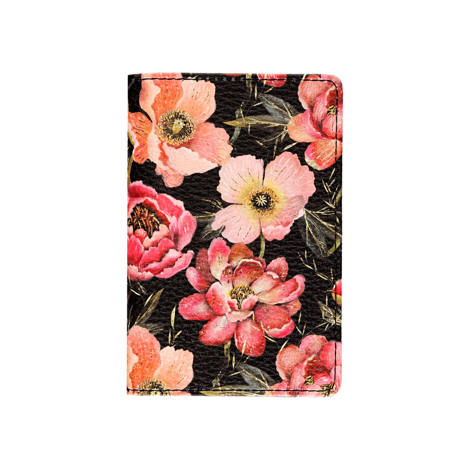 Обложка д/паспорта кож.зам. bruno visconti "flora. pink blossom"