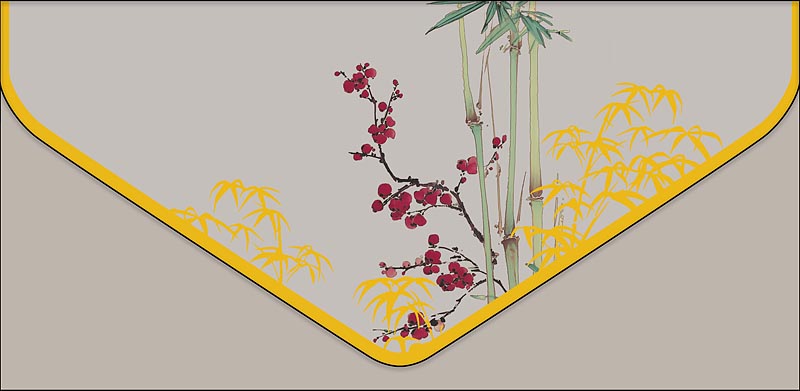 Конверт для денег "цветы" софт тач фольга