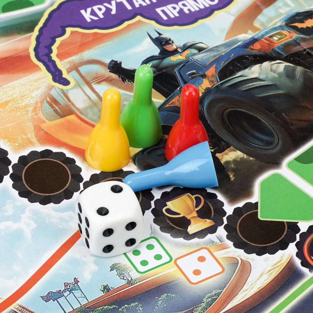 Игра ходилка "супергерои&мегакары" (умные игры) 5+