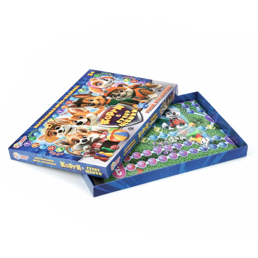 Игра ходилка "корги и суперщенки" (умные игры) 3+