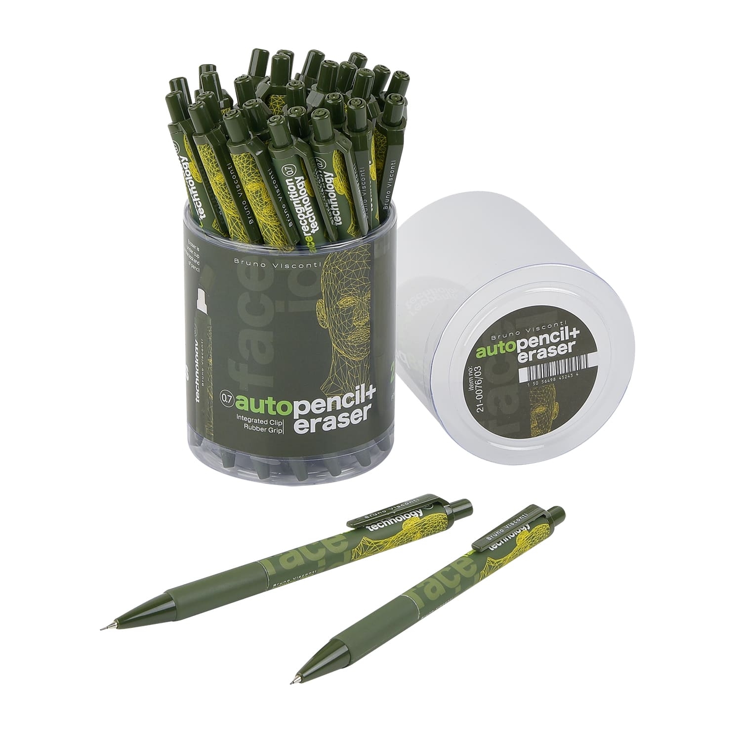 Карандаш авт. 0,7мм bruno visconti "start up" с ластиком