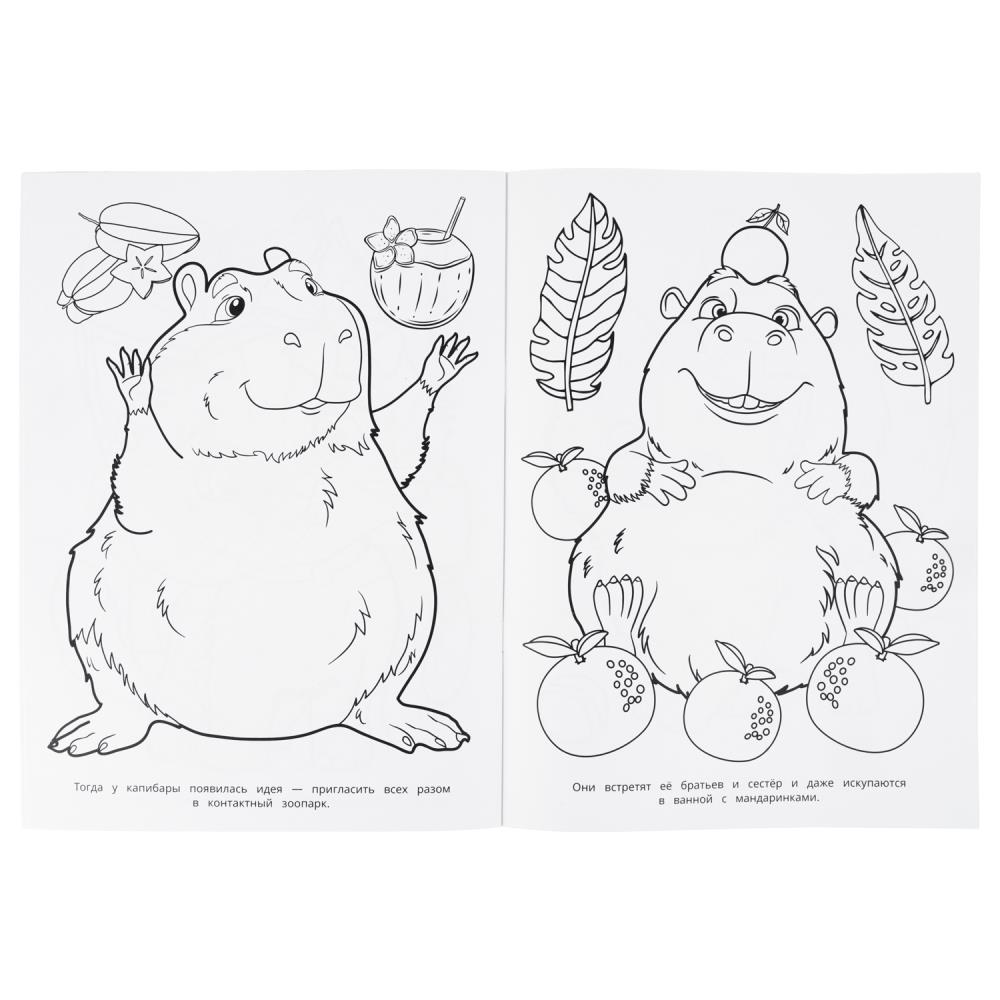 Раскраска "чудесные гости" а4 (умка)