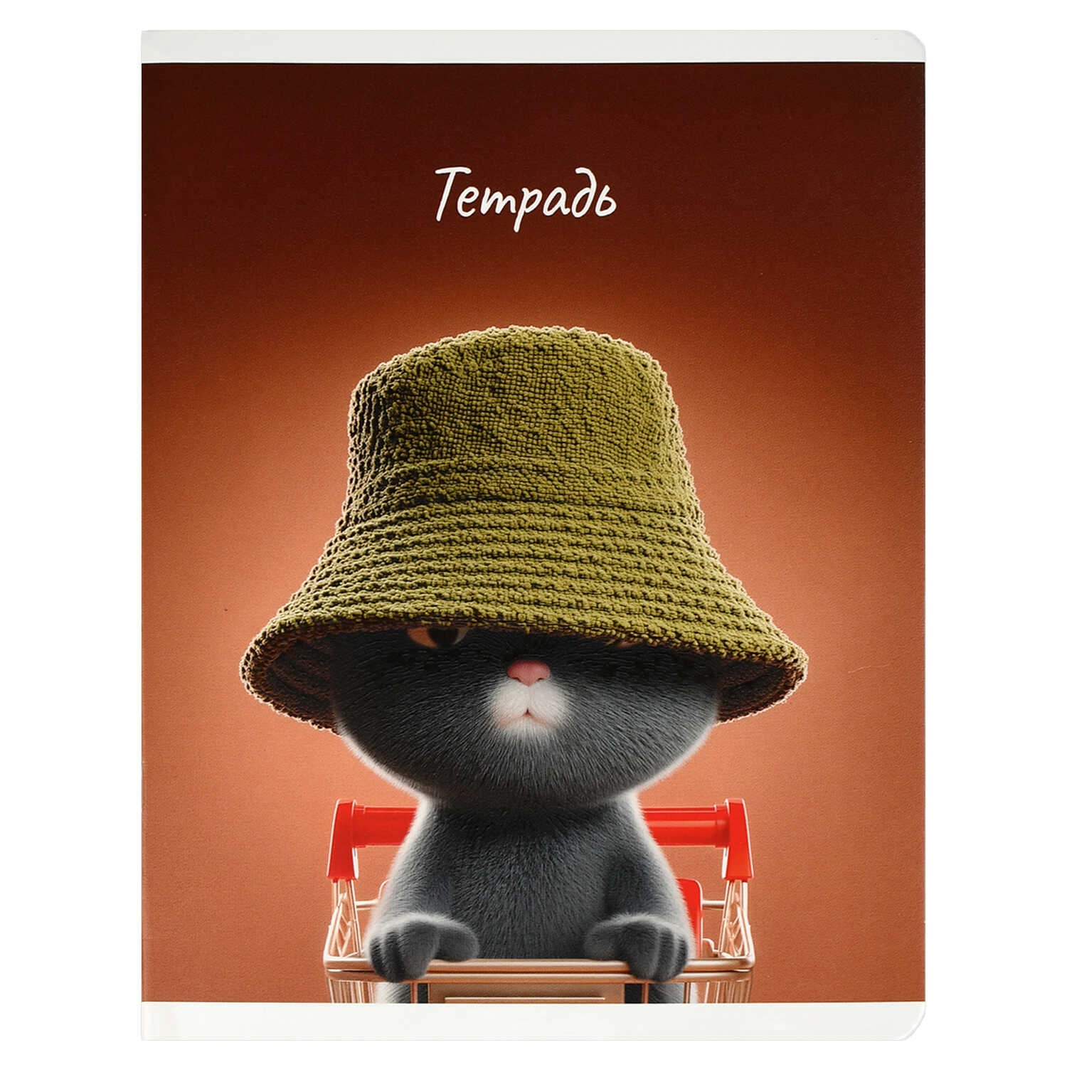 Тетрадь 48л. кл. "современные коты" (феникс+) б/б,выб.твин лак,асс-т