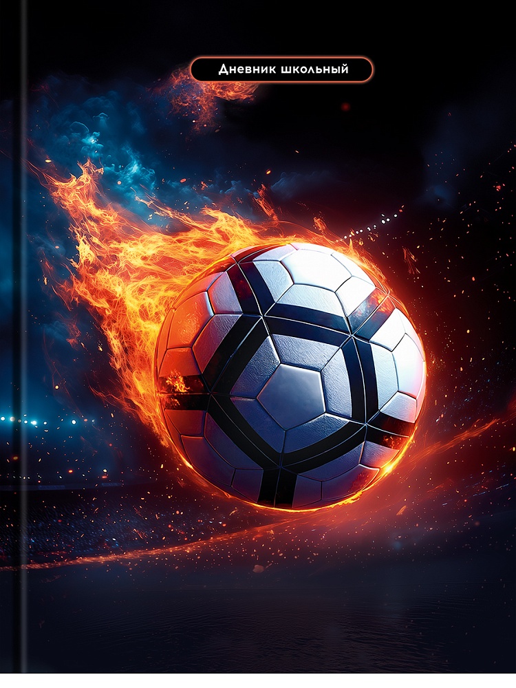 Дневник мл.кл. тв.обл. "футбольный мяч-26" (проф-пресс) глянц.лам.