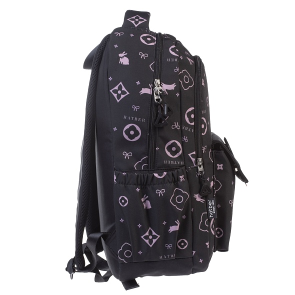 Рюкзак hatber "стиль on. coquette" 46х31,5х16,5см 2 отдел.