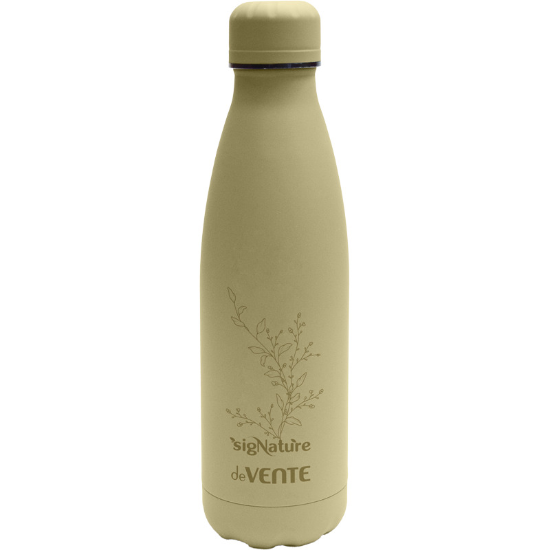 Бутылка-термос devente "signature" 500мл оливковая нерж.сталь