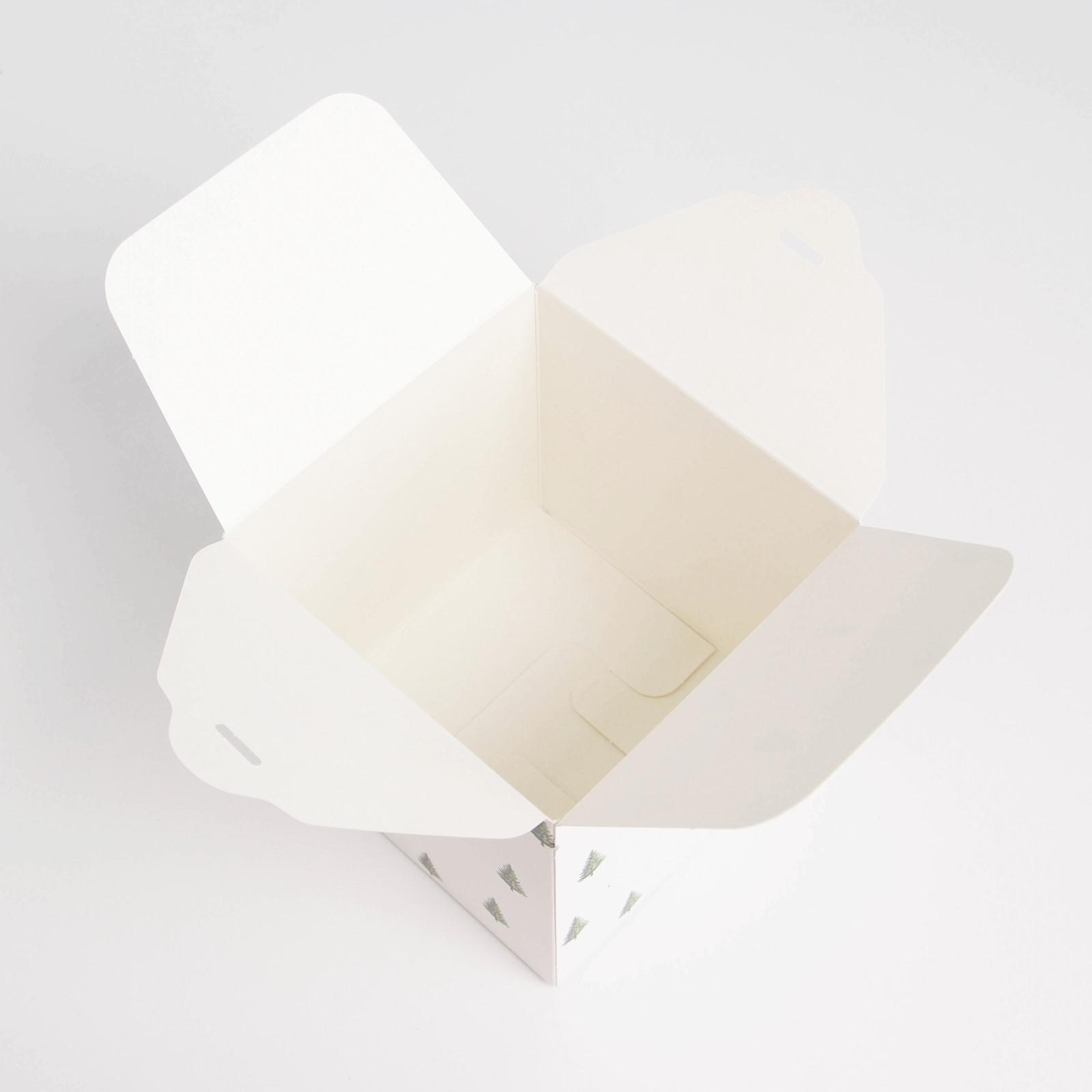 Коробка "с новым годом" 12х12х12см