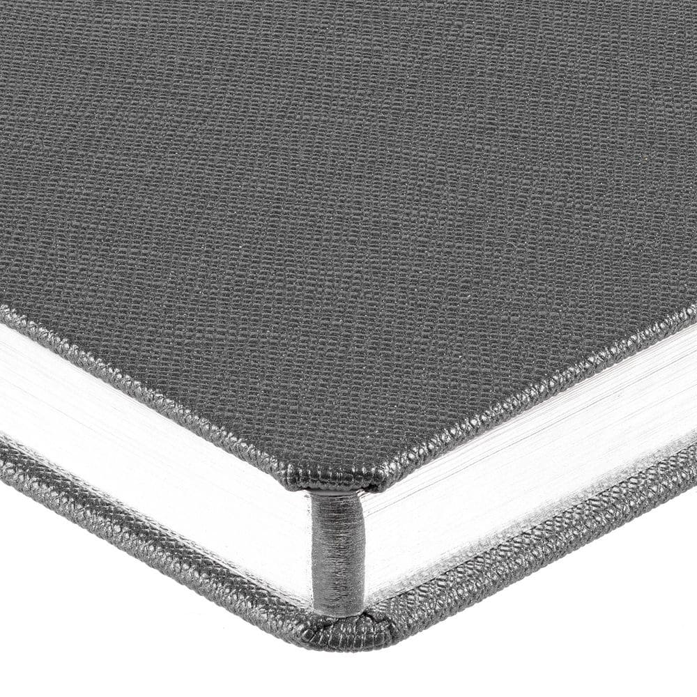 Ежедневник недатир. а5 parker серый кож.зам.