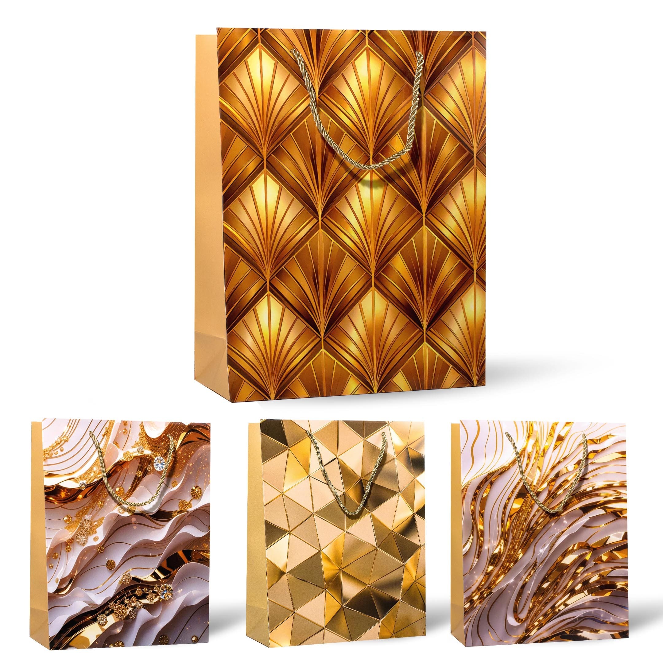 Пакет подарочный "роскошь" (26х32см) асс-т