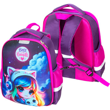 рюкзак attomex "optima. best friends" 37х28х18см эрг.спинка Рюкзак attomex "optima. best friends" 37х28х18см эрг.спинка