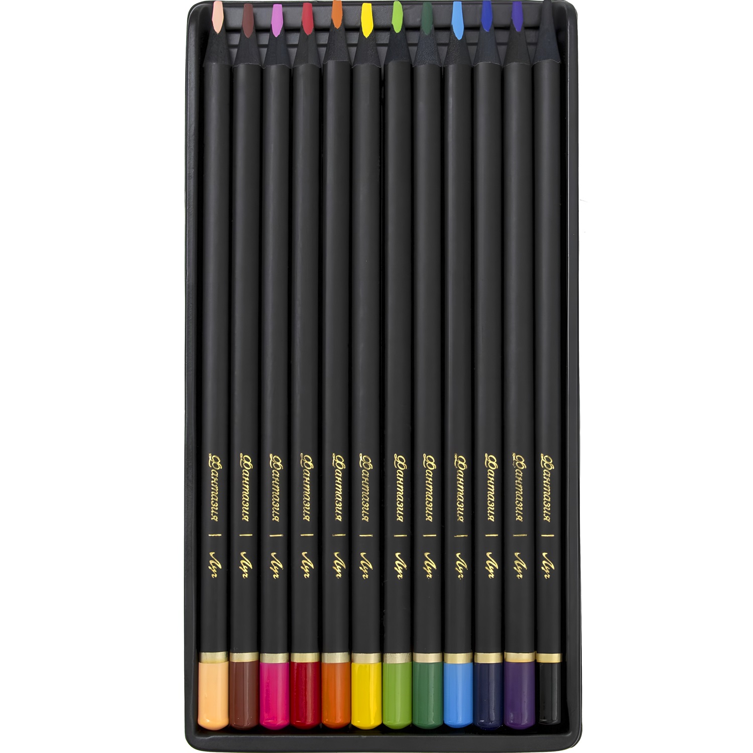 Карандаши цветные луч "фантазия" 12цв. трёхгран.