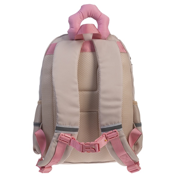 Ранец hatber "flexi school. пушистые объятия" 38х28,5х17см эрг.спинка