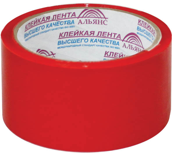 Клейкая лента упак. красн. 48ммх66м