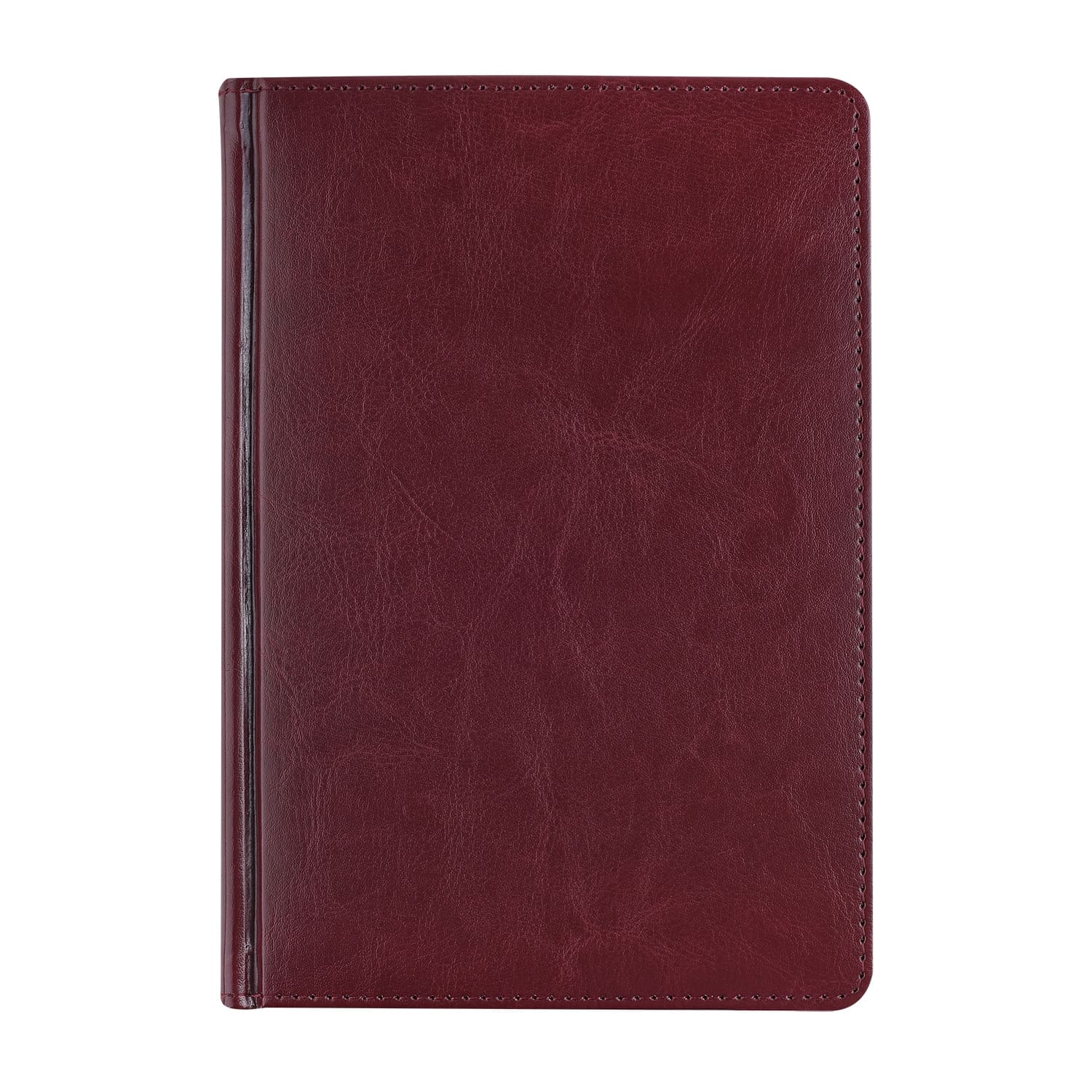 Ежедневник 2027 а5 bruno visconti "sidney nebraska" бордовый с золотым срезом,кож.зам.