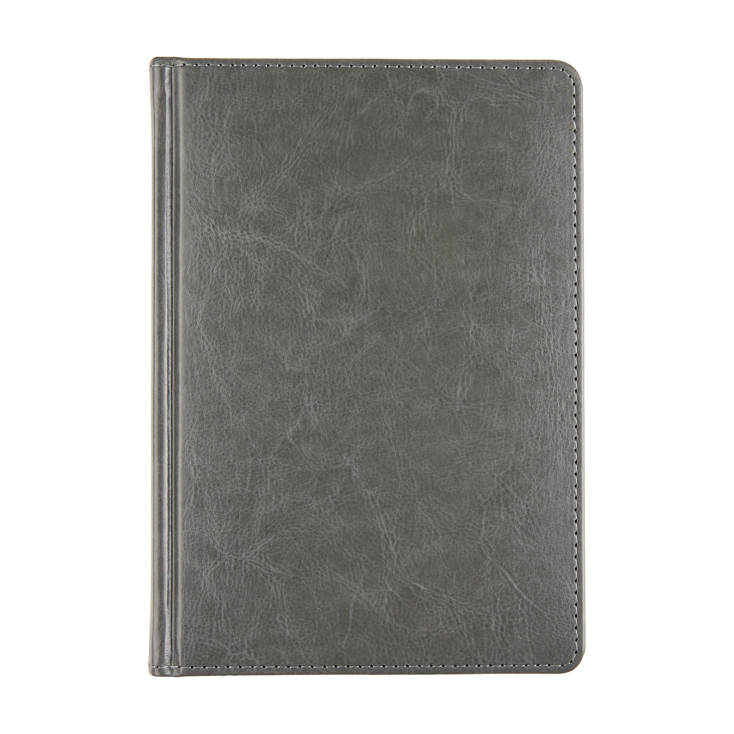 Ежедневник 2027 а5 bruno visconti "sidney nebraska" серый с золотым срезом,кож.зам.