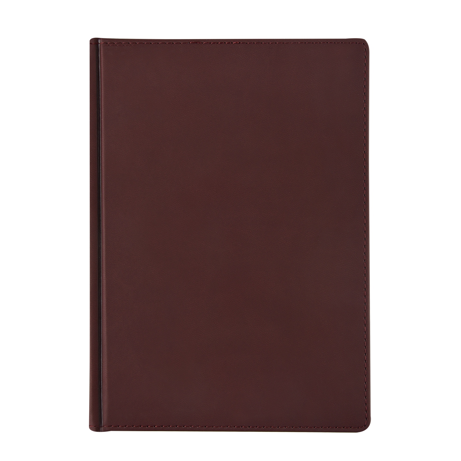 Ежедневник 2027 а5 альт "velvet" бордовый кож.зам.