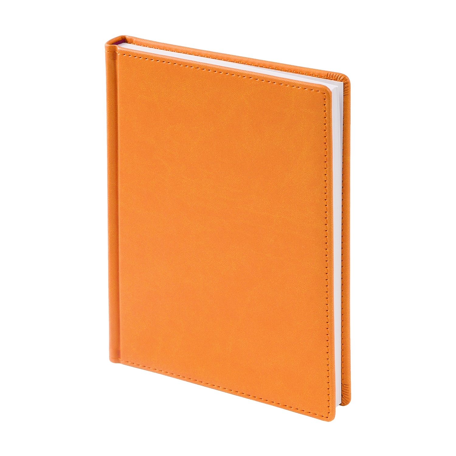 Ежедневник 2027 а5 альт "velvet" оранжевый кож.зам.