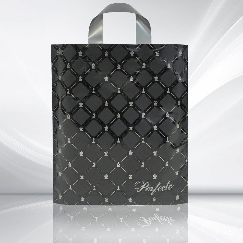 Пакет универсальный 35х31см "перфекто шахматы" петл.ручка 95мкм