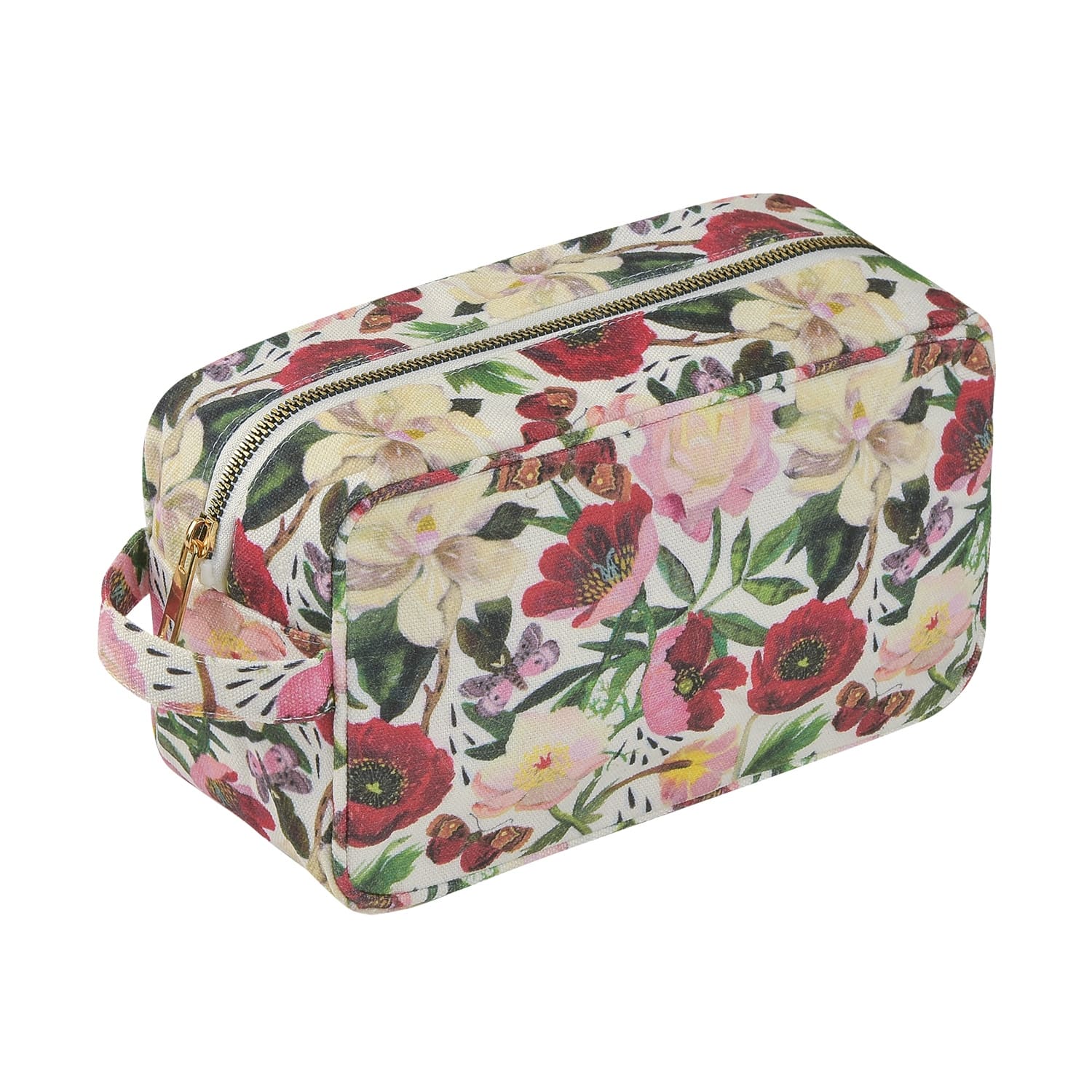 Косметичка bruno visconti "flora. пионы" 230х140х100мм ткань