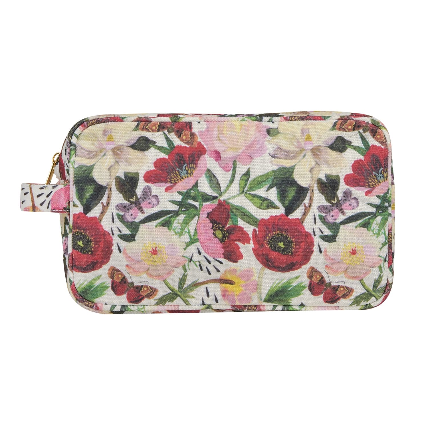 Косметичка bruno visconti "flora. пионы" 230х140х100мм ткань