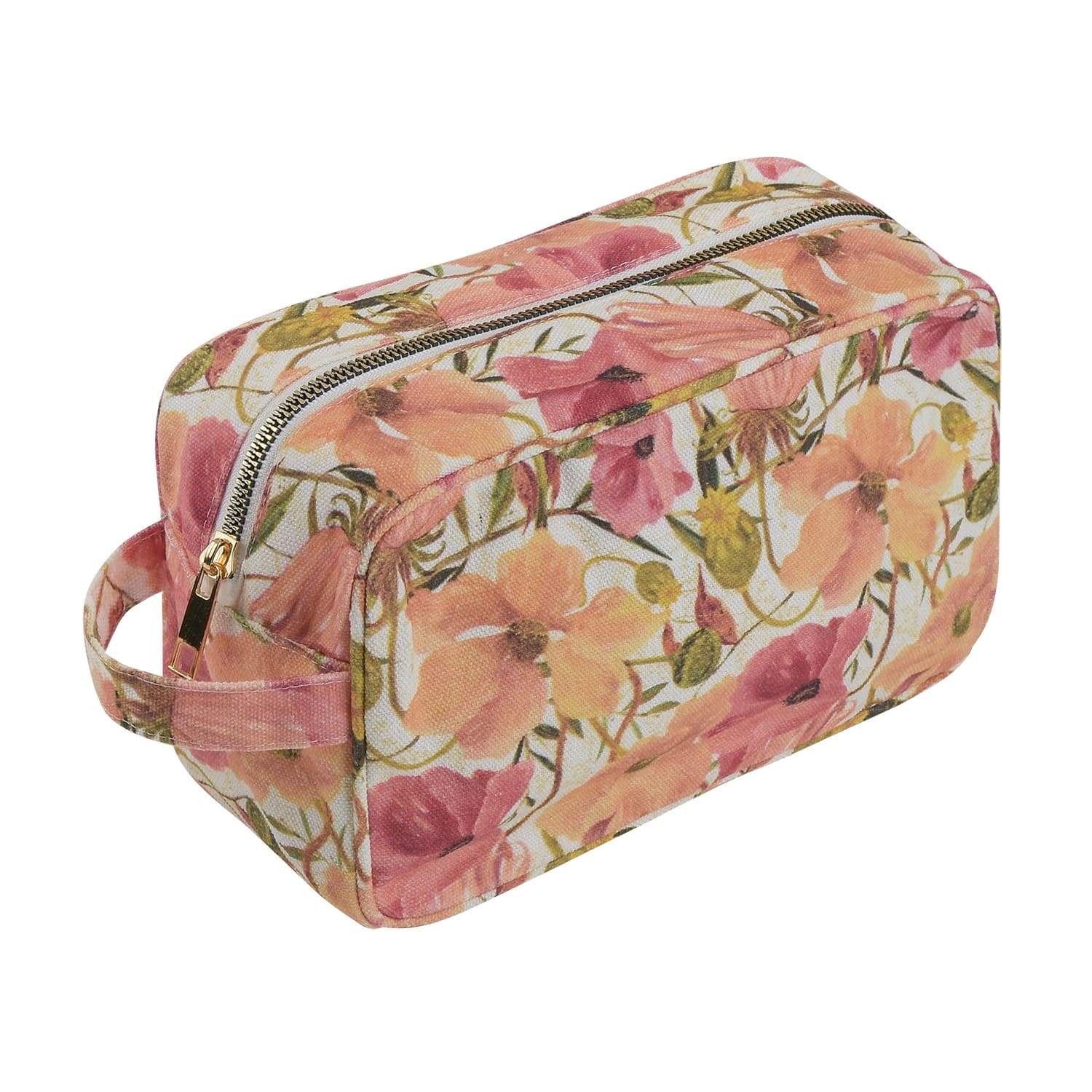 Косметичка bruno visconti "flora. цветочная страсть" 230х140х100мм ткань