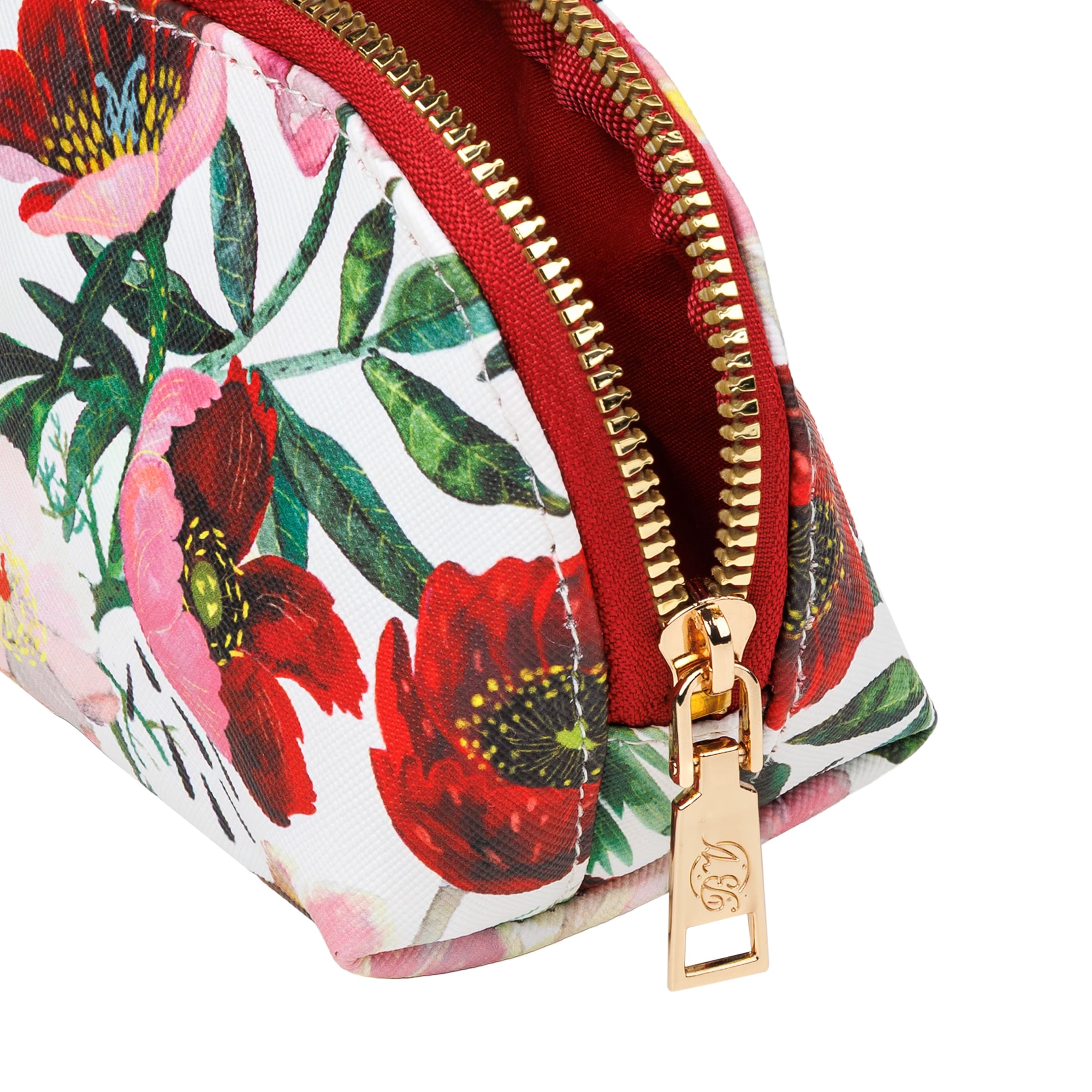 Косметичка bruno visconti "flora. пионы" 225х80х100мм кож.зам.