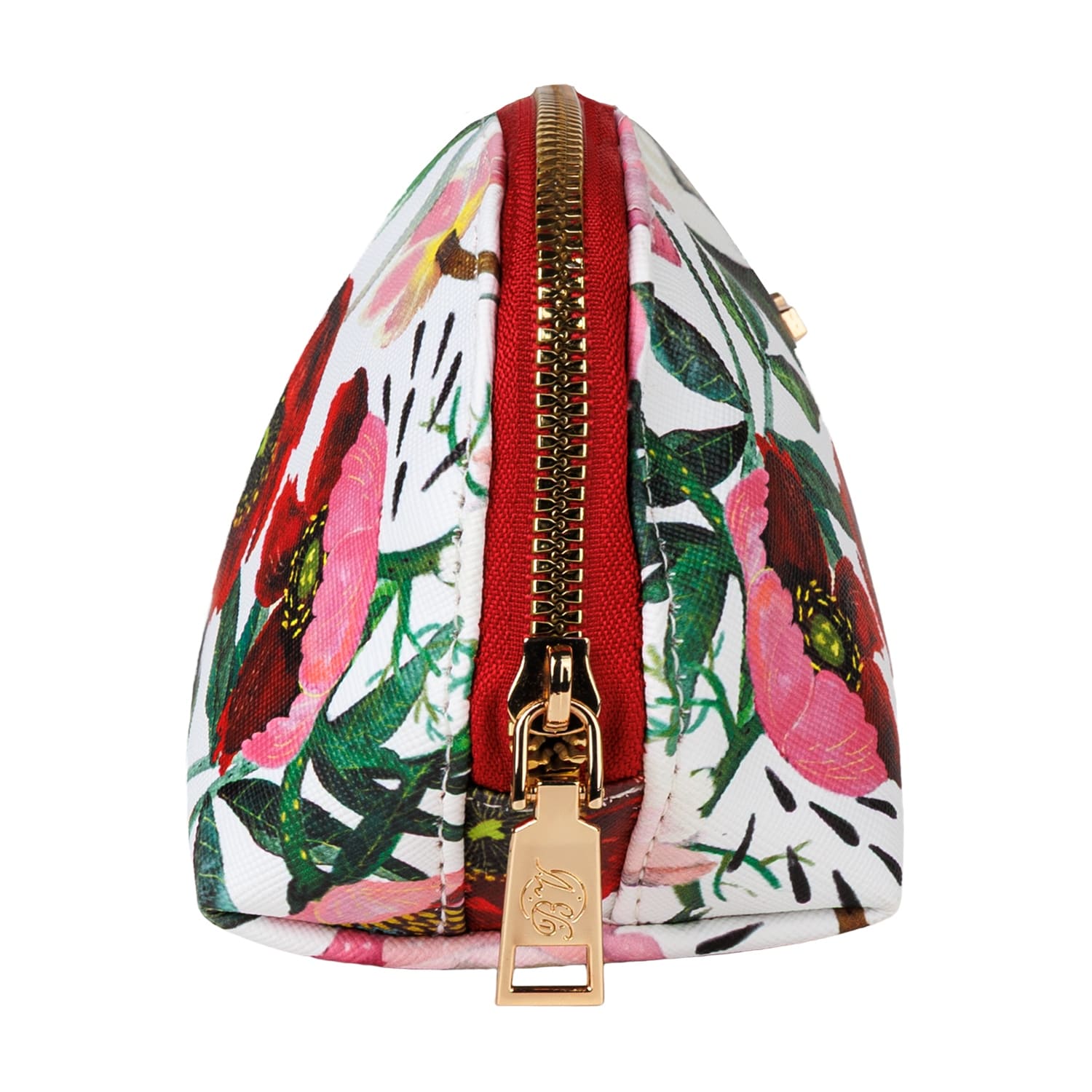 Косметичка bruno visconti "flora. пионы" 225х80х100мм кож.зам.