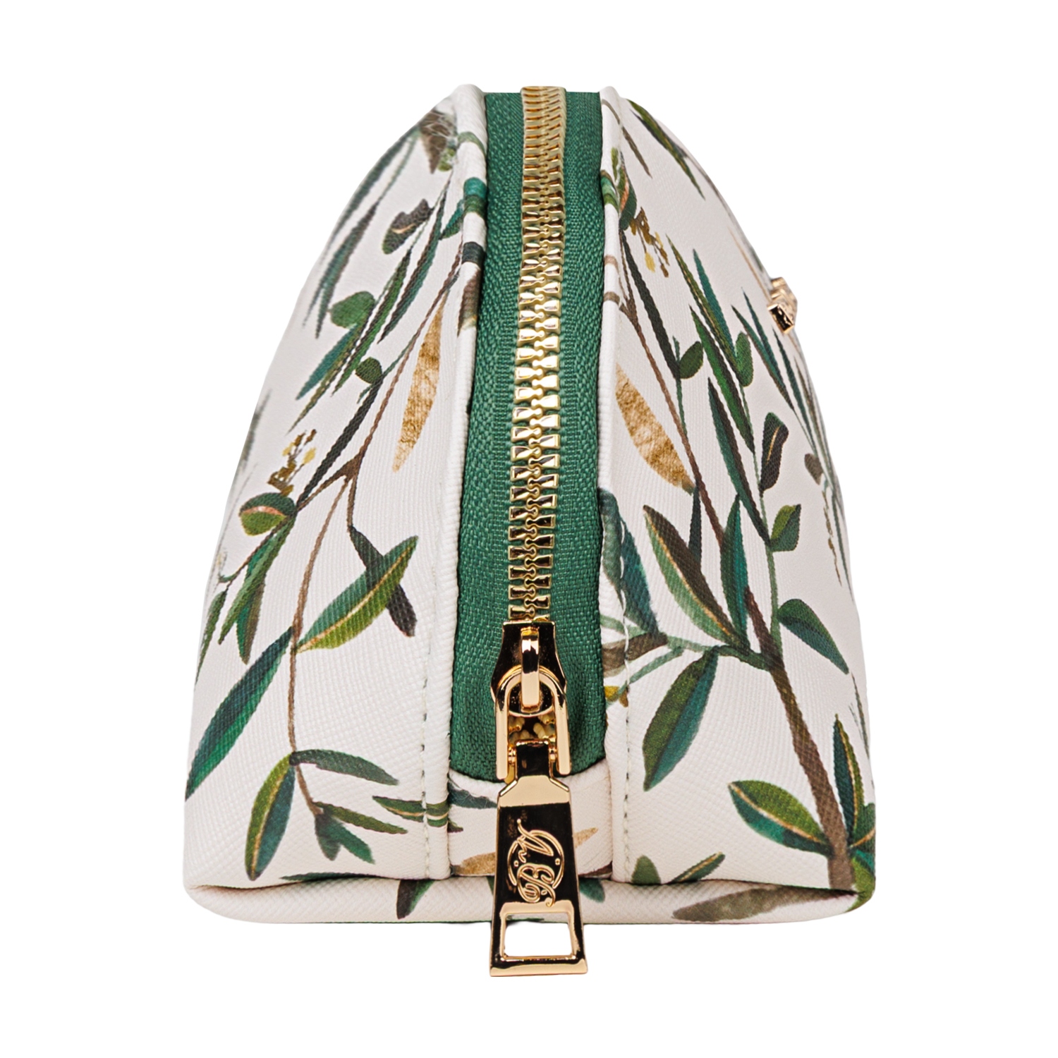 Косметичка bruno visconti "flora. олива" 225х80х100мм кож.зам.