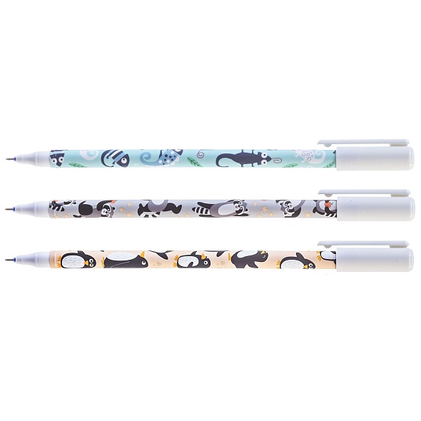 ручка гел. пиши-стирай hatber "давай поиграем" 0,6мм синяя игол.наконеч.,асс-т Ручка гел. пиши-стирай hatber "давай поиграем" 0,6мм синяя игол.наконеч.,асс-т