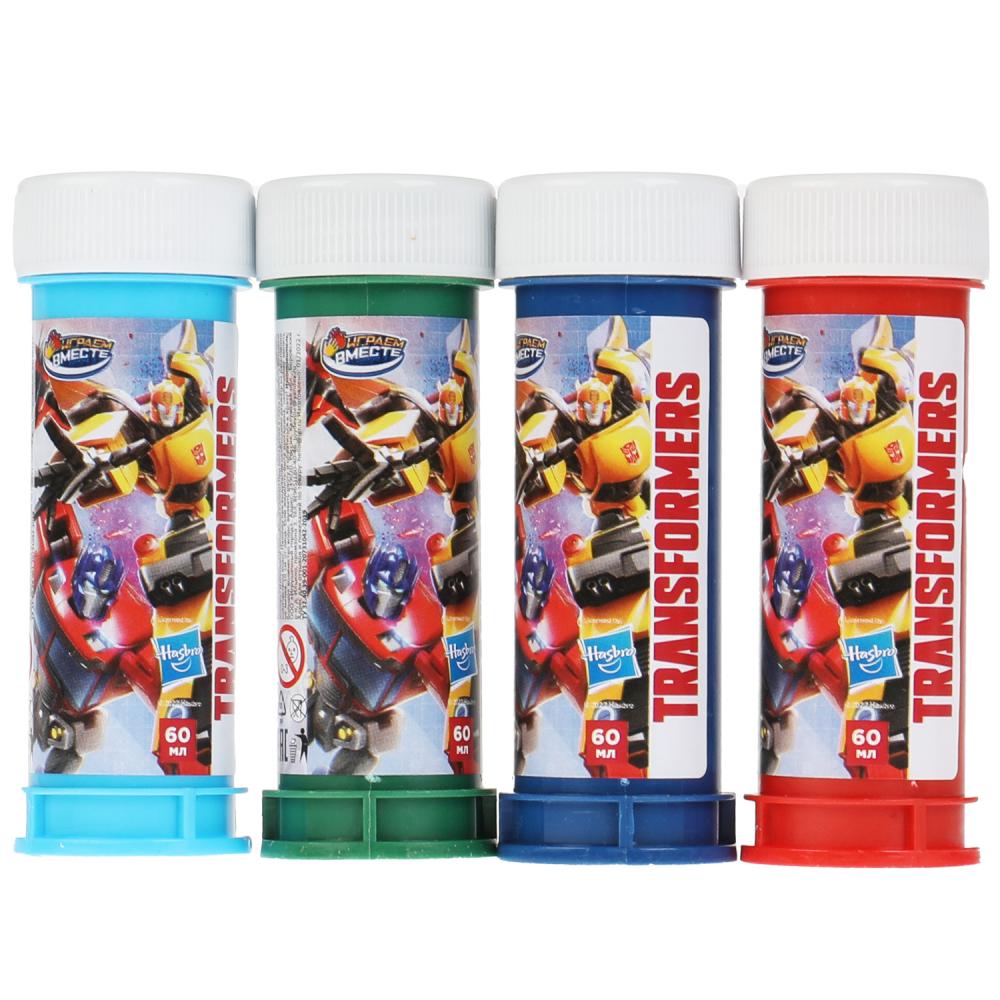 Мыльные пузыри 60мл "трансформеры" (играем вместе)