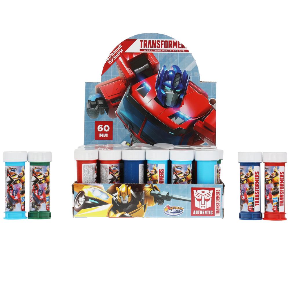 Мыльные пузыри 60мл "трансформеры" (играем вместе)