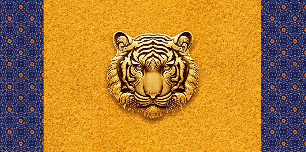 Конверт для денег тигр лак