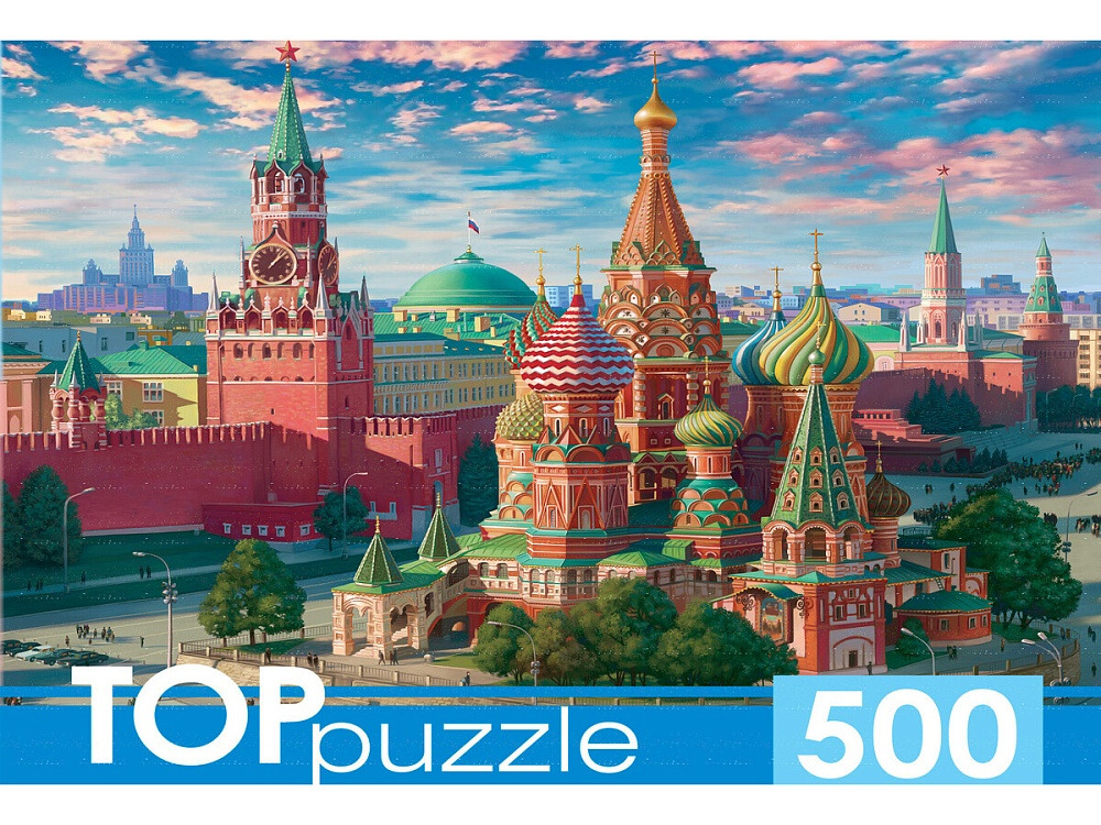 Пазлы 500 дет. "москва. красная площадь"