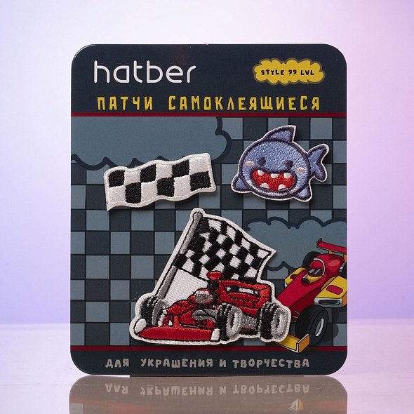 Наклейки самокл. hatber "в мире приключений"