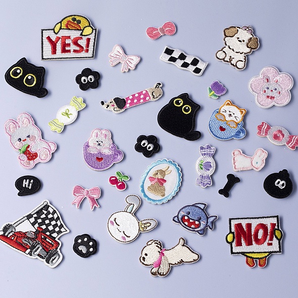 Наклейки самокл. hatber "yes no"