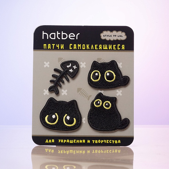 Наклейки самокл. hatber "кошмарики"