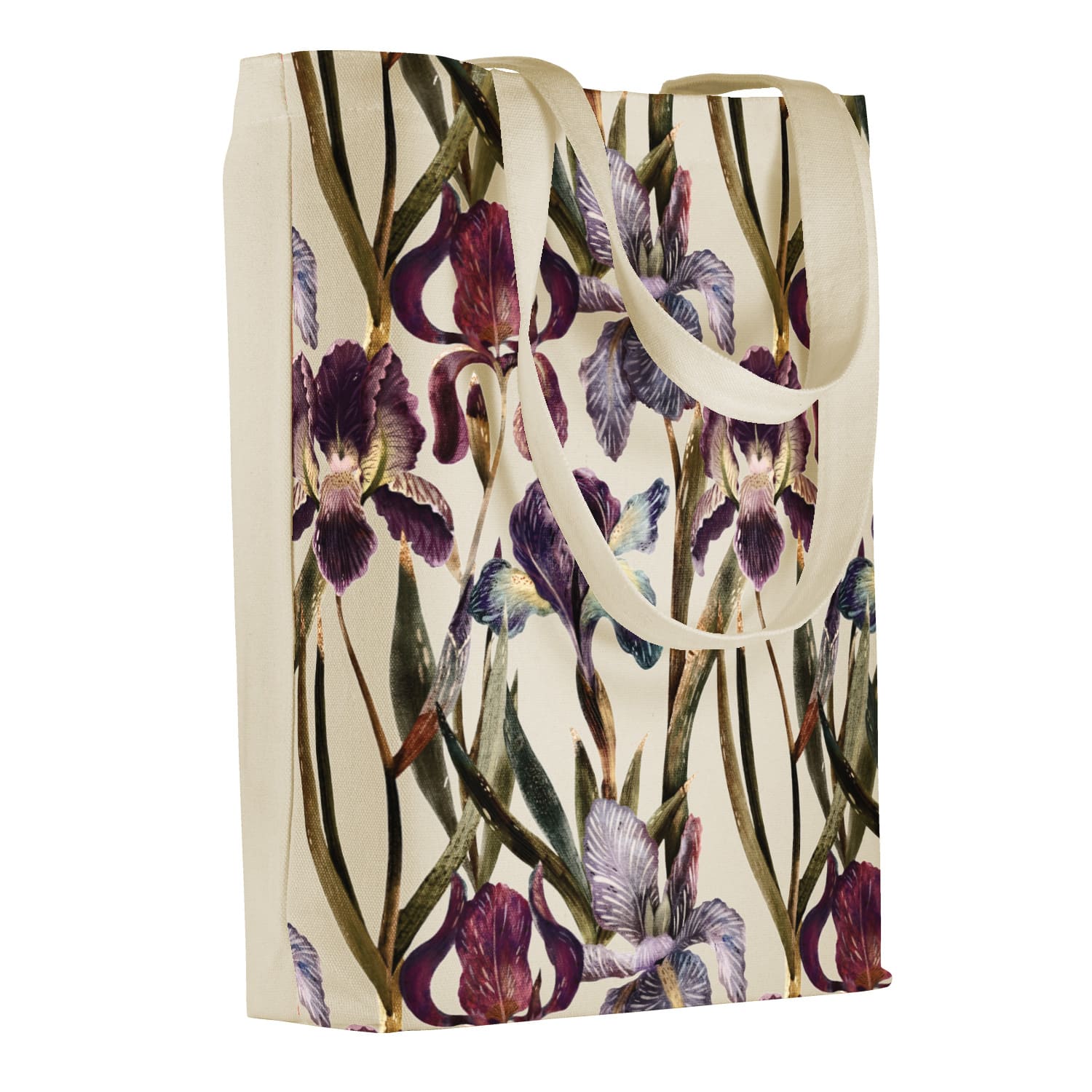 Сумка-шоппер bruno visconti "flora. ирисы" 34х36см