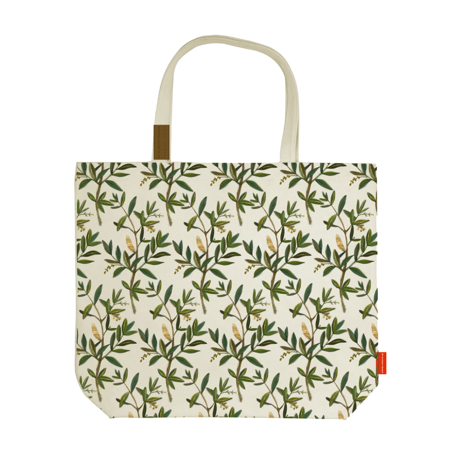 Сумка-шоппер bruno visconti "flora. олива" 48х40х12см с карманом