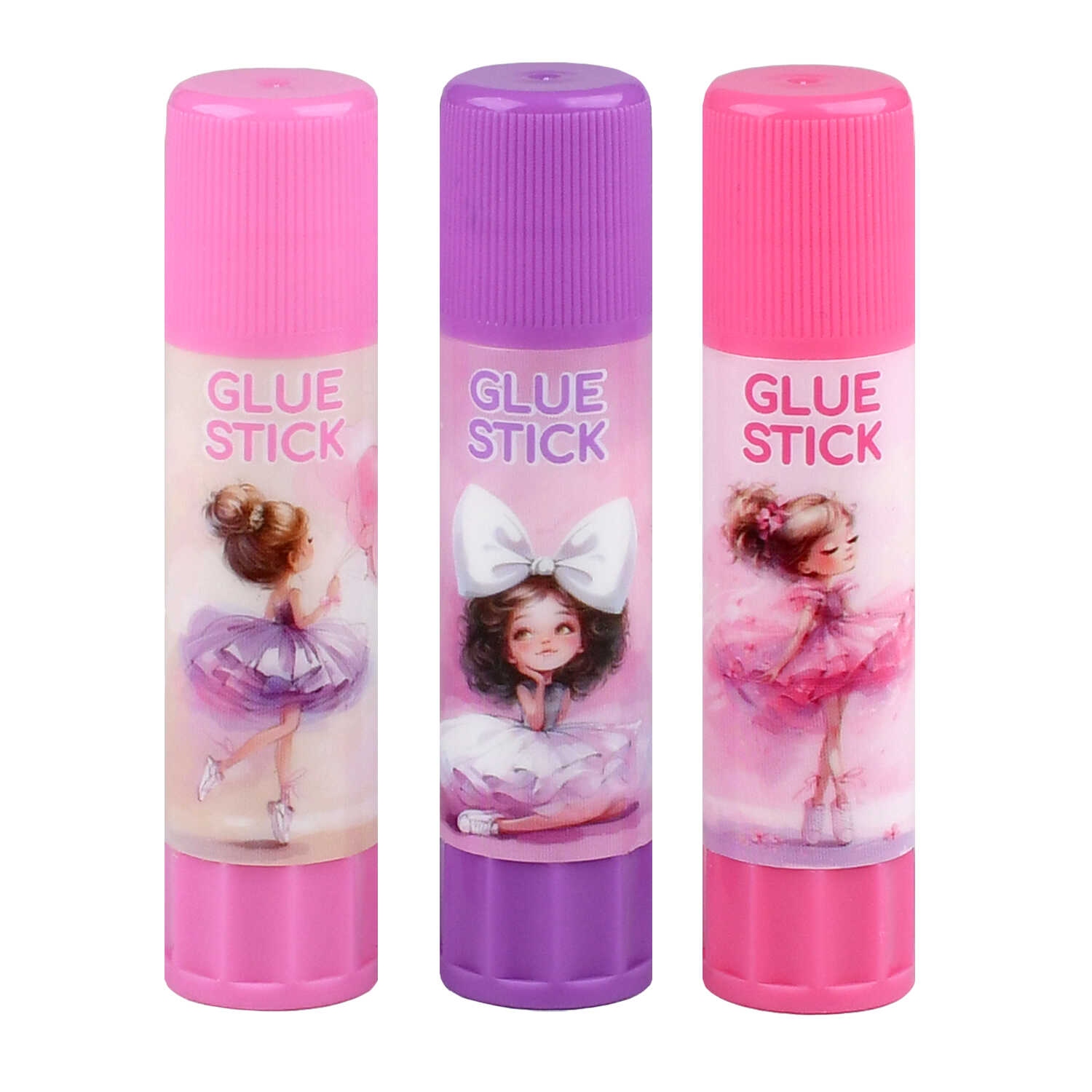 Клей-карандаш феникс+ "балерины" 8г pvp асс-т